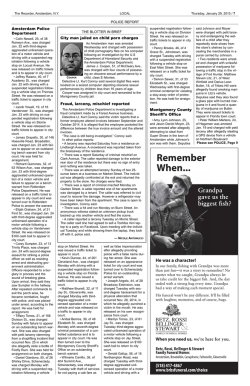 Amsterdam Police Department Montgomery County