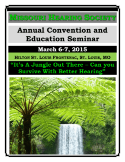 HERE - Missouri Hearing Society