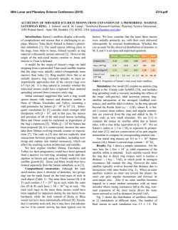 ACCRETION OF MID-SIZED ICE-RICH MOONS FROM EXPANSION