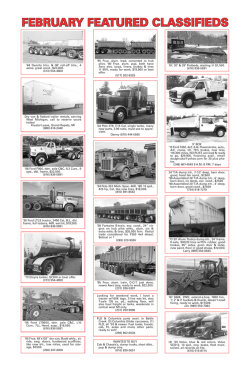 Online Classifieds - Michigan Truck Trader