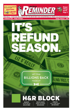 VB Reminder - Van Buren Reminder