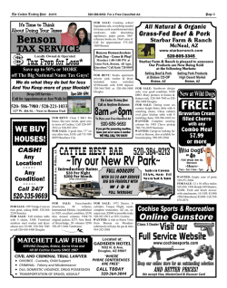 Pages 5 - Cochise Trading Post