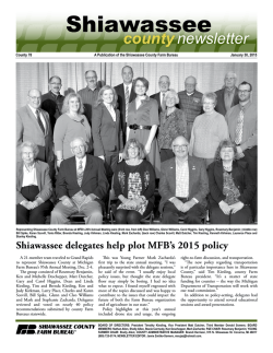 Shiawassee - Michigan Farm Bureau
