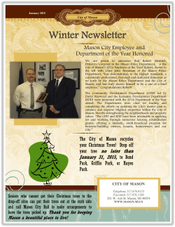 Winter Newsletter