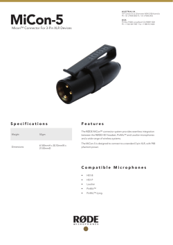 MiCon-5 Datasheet pdf 175.37 KB
