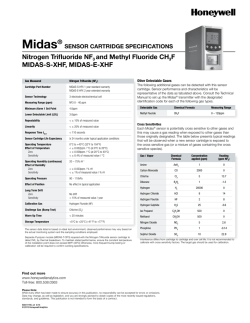 Midas&reg; - Honeywell Analytics