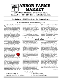 section - Arbor Farms Market