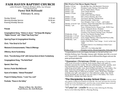 clicking here - Fair Haven Baptist Church