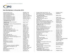 New Site Members in December 2015