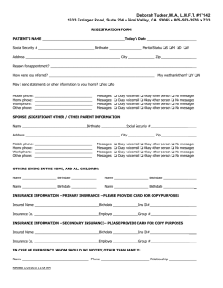 New client informed consent - Simi