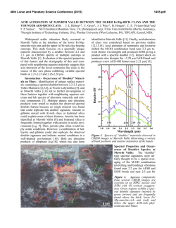 Acid-Alteration at Mawrth Vallis Between the Older Fe/Mg-Rich