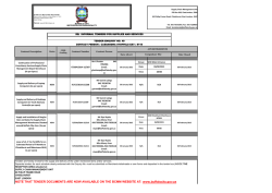 Download tender notice