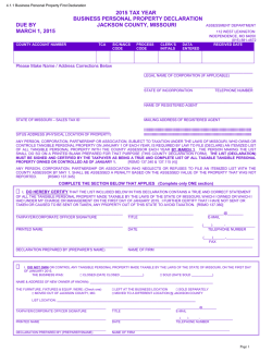 4.1.1 business personal property 1st declaration