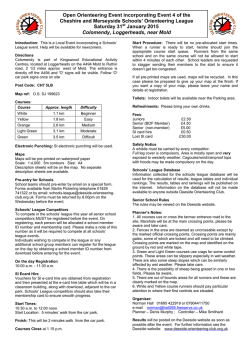 Final Details for the Event