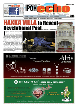 Download Ipoh Echo Issue 205