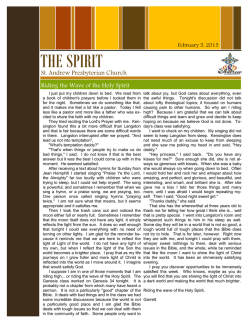 to download the PDF file. - St. Andrew Presbyterian Church