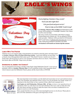 Newsletter - Eagle United Methodist Church