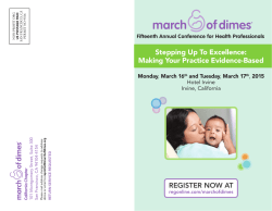 2015 Conference Brochure