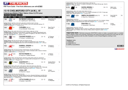 13:15 CHELMSFORD CITY (A.W.), 6f
