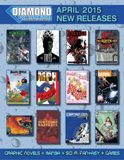 Monthly Sales Kit Apr 2015 - Diamond Book Distributors