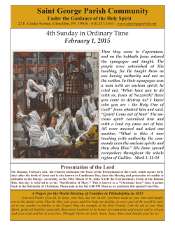 Saint George Parish Community - John Patrick Publishing Company