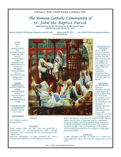 St. John the Baptist &bull; Ottsville - John Patrick Publishing Company
