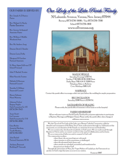 Our Lady of the Lake Parish Family