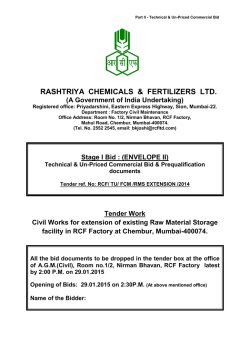 Download Tech cum unpriced commercial bid