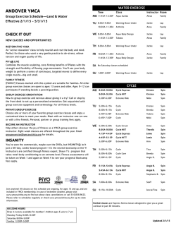 Winter Group Ex (Land/Water)