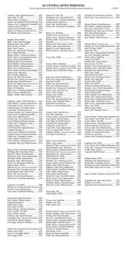 AIU CENTRAL OFFICE PERSONNEL