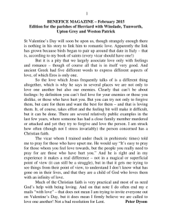 1 BENEFICE MAGAZINE &ndash; February 2015