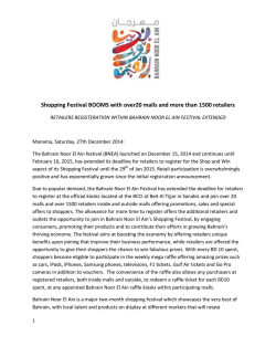 Shopping Festival BOOMS with over20 malls and more than 1500