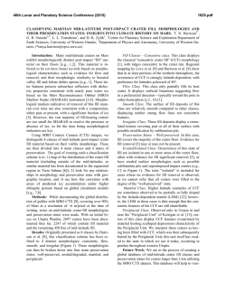 classifying martian mid-latitude post