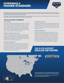 Freightliner Dealer Network