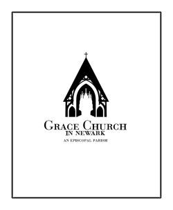 Leaflet - Grace Church in Newark