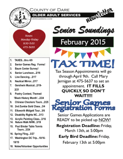 Newsletter - Dare County