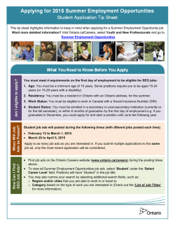 Am I e lig ib le to a p p ly? Whe n Will Jo b Ad - GOJobs