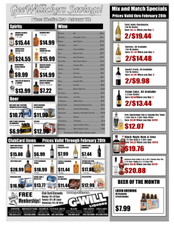 GeeWillickers Savings! - G