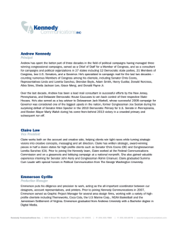 here - Kennedy Communications