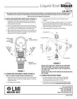 LE-281TT - Furrow Pump