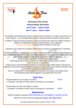 application form to exhibit here