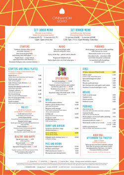 to download sample lunch menu
