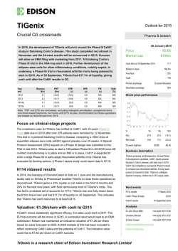 download full research - Edison Investment Research