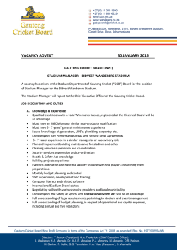 Download - Wanderers Stadium