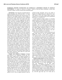 Hydrogen Isotope Systematics of Nominally Anhydrous Phases in
