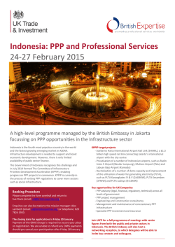 Indonesia trade mission