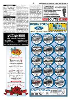 of Lake Jackson - The Source Weekly