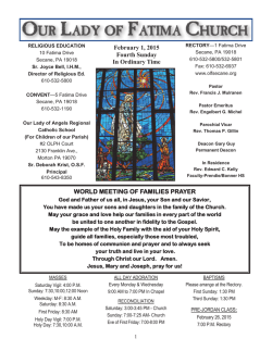 Our Lady of Fatima - John Patrick Publishing Company