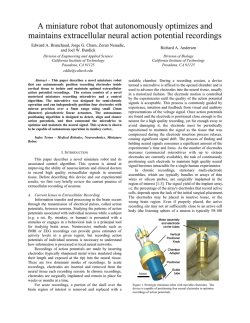 A miniature robot that autonomously optimizes and