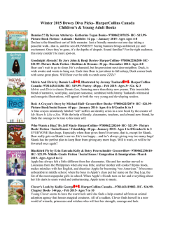 Winter 2015 Dewey Diva Picks- HarperCollins